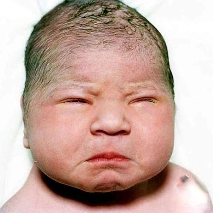 Портреты новорожденных младенцев